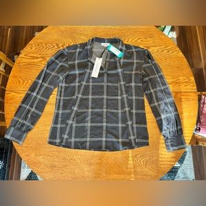 Calvin Klein Suit Separates Long Sleeve Bow Blouse Size SmallWITH TAGS StitchFix